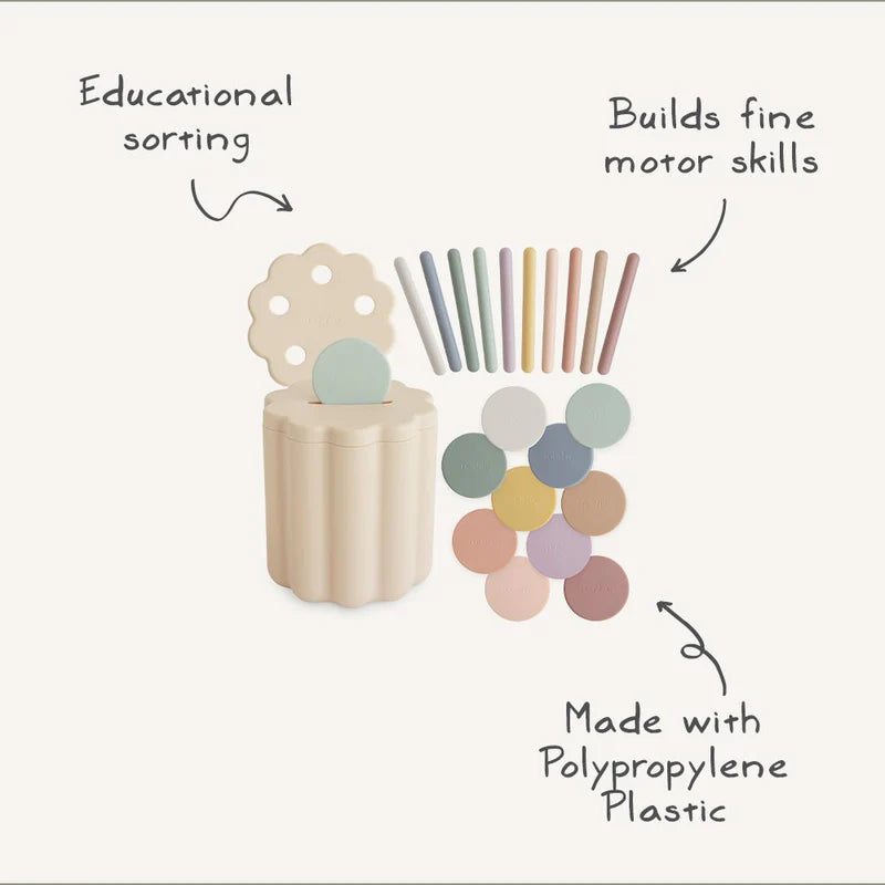 Mushie Coin & Tube Sorting Set