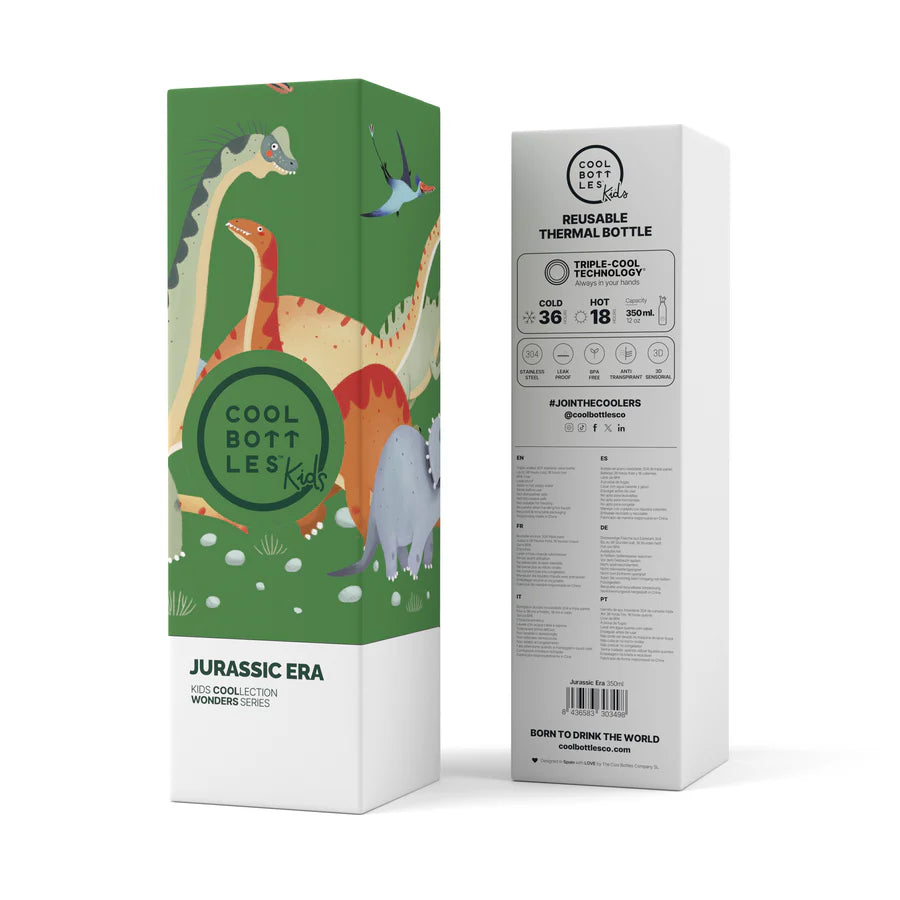 Cool Bottles: The Bottles for  Kids 350ml - Jurassic Era