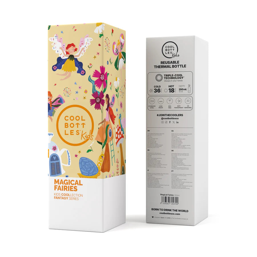 Cool Bottles: The Bottles for  Kids 350ml - Magical Fairies