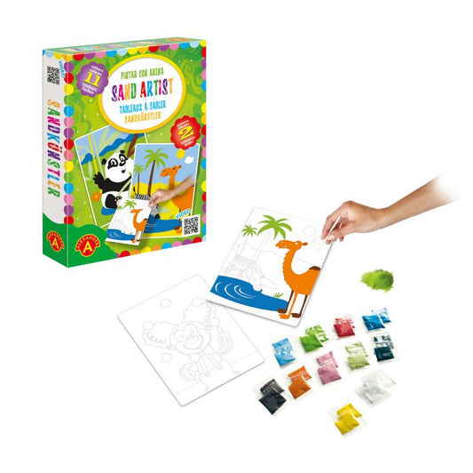 SAND ARTIST – PANDA & CAMEL