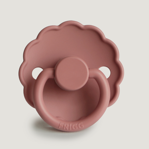 FRIGG Daisy Latex Natural Pacifier - Powder Blush