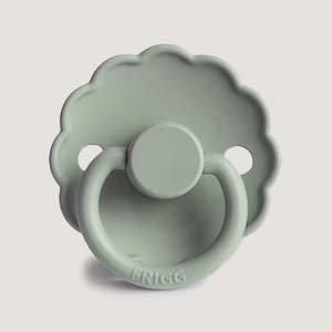 FRIGG Daisy Latex Natural Pacifier - Sage