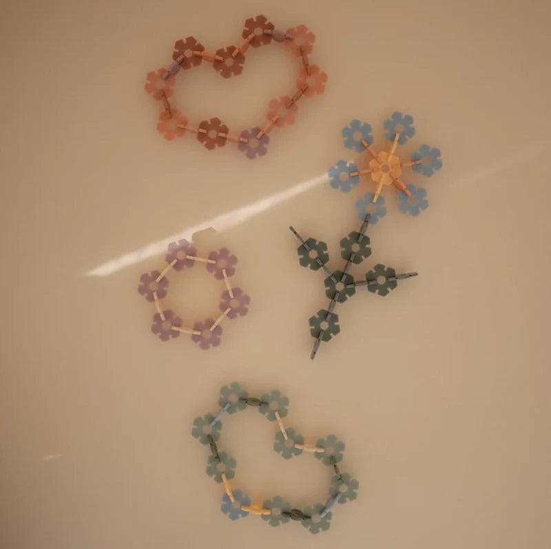 Mushie HEX Connect Building Toy Set