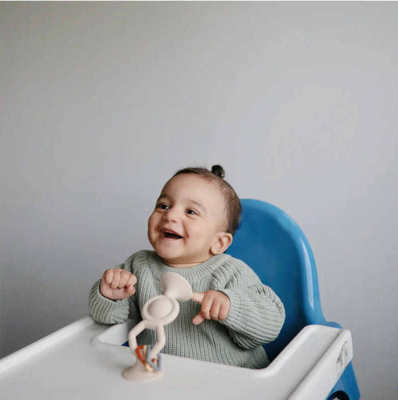 Mushie HexaPop Suction Toy