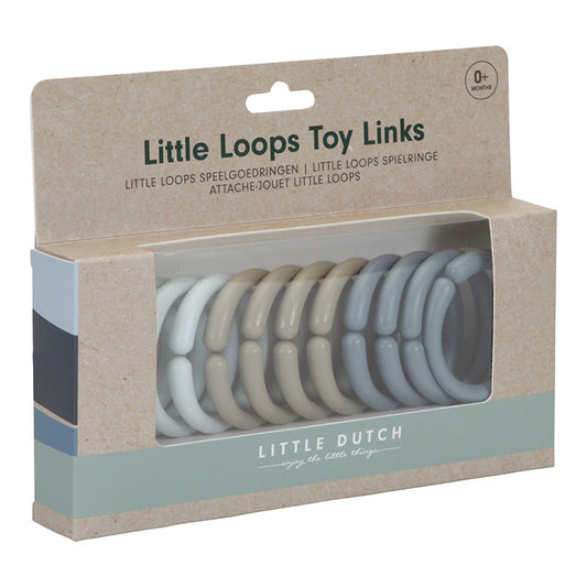 Little Dutch little loops toy links Blue