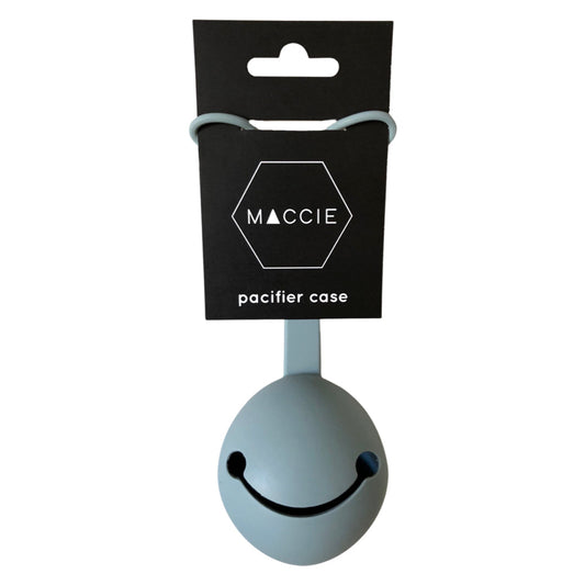 Maccie Blue silicone pacifier case