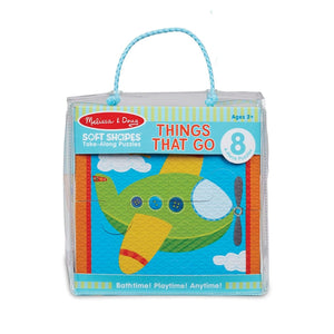 Melissa & Doug Soft Shapes Puzzle - Things That Go