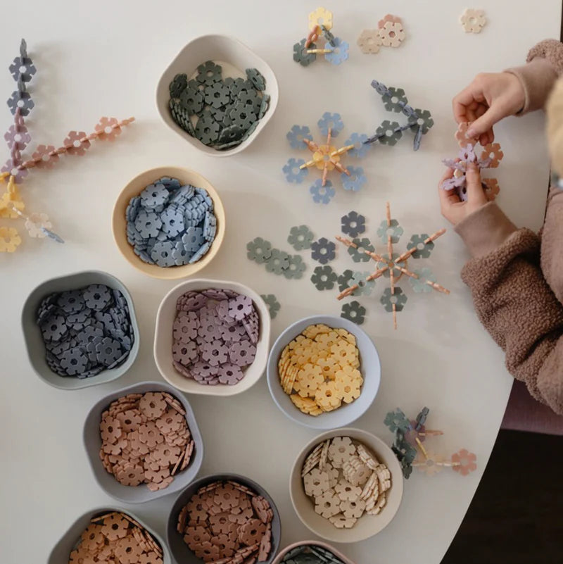 Mushie HEX Connect Building Toy Set