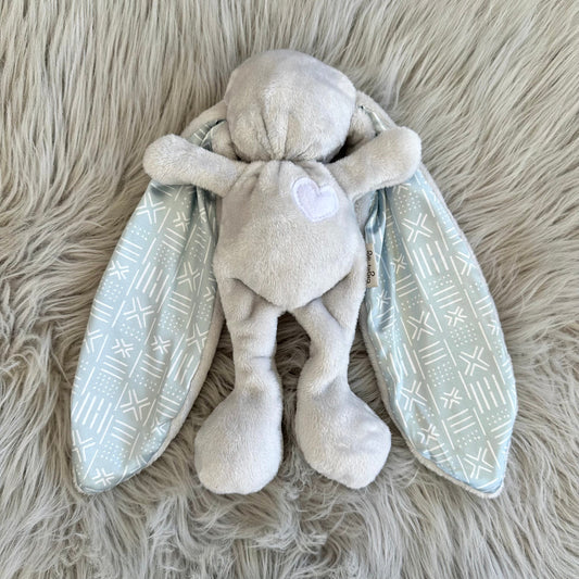Tiger Lily Grey Bunny with Duck Egg & White ears
