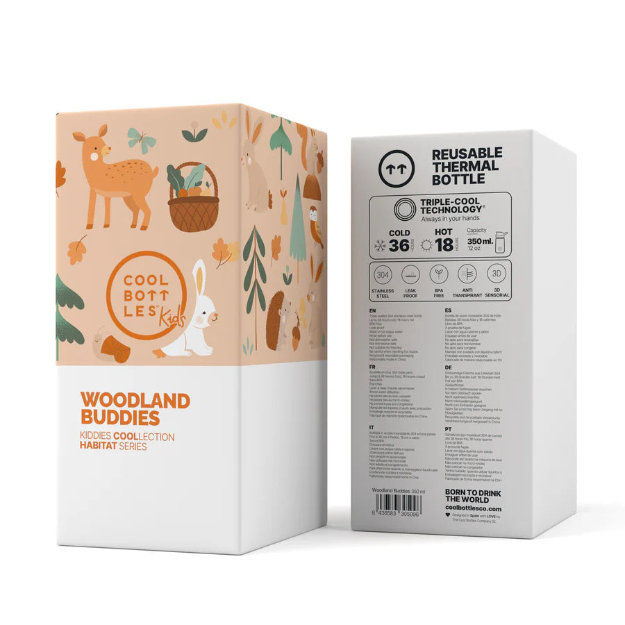 Cool Bottles : Woodland Buddies 350ml