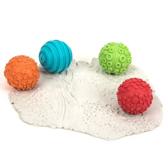 Sensory Play Dough Spheres