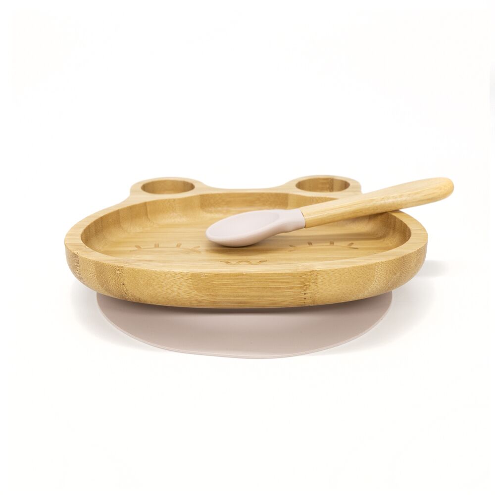 Organic Bamboo Plate – Bunny