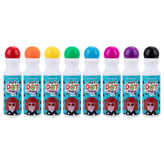 Tookyland Dot Art Paint Kit (8 Colours)