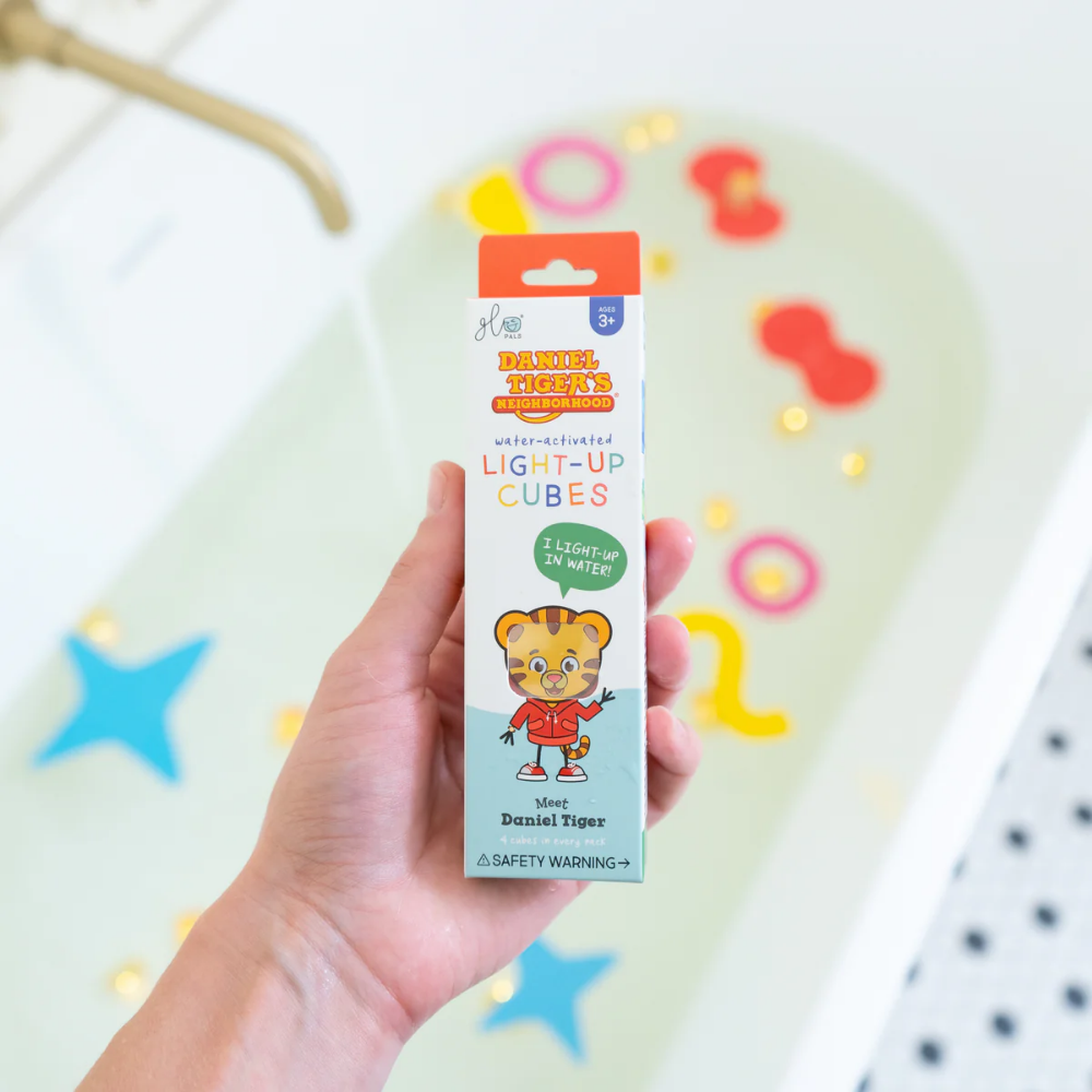 Glo Pals - Water Activated Light-Up Sensory Toys - Daniel Tiger (4 Pack