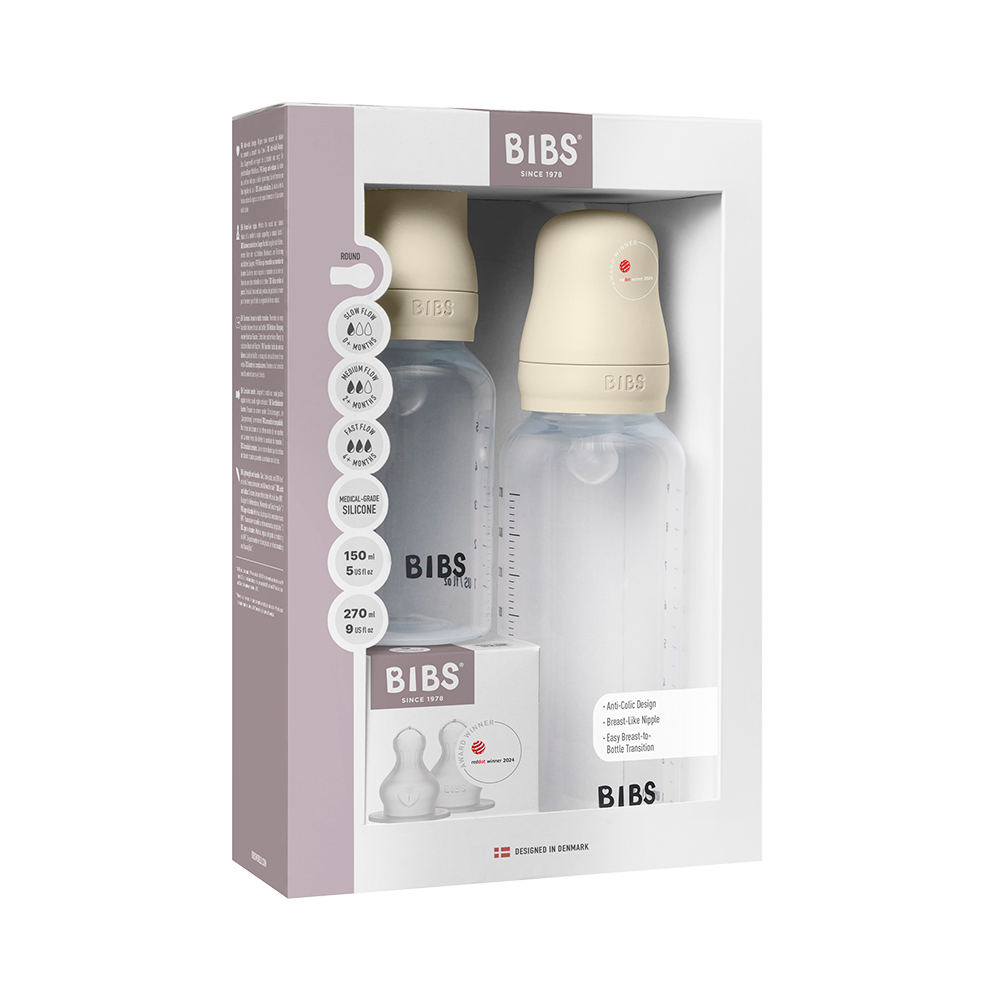 BIBS Grow & Flow Bottle Set (Silicone