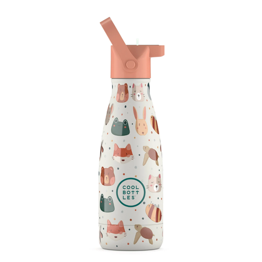 Cool Bottles - Kids Triple-Insulated Water Bottle - Pet Lover 260ml