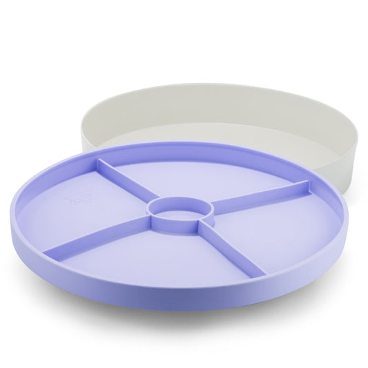 Jellystone Designs - Sensory Tray Play with Illustrated Silicone Lid - Lilac