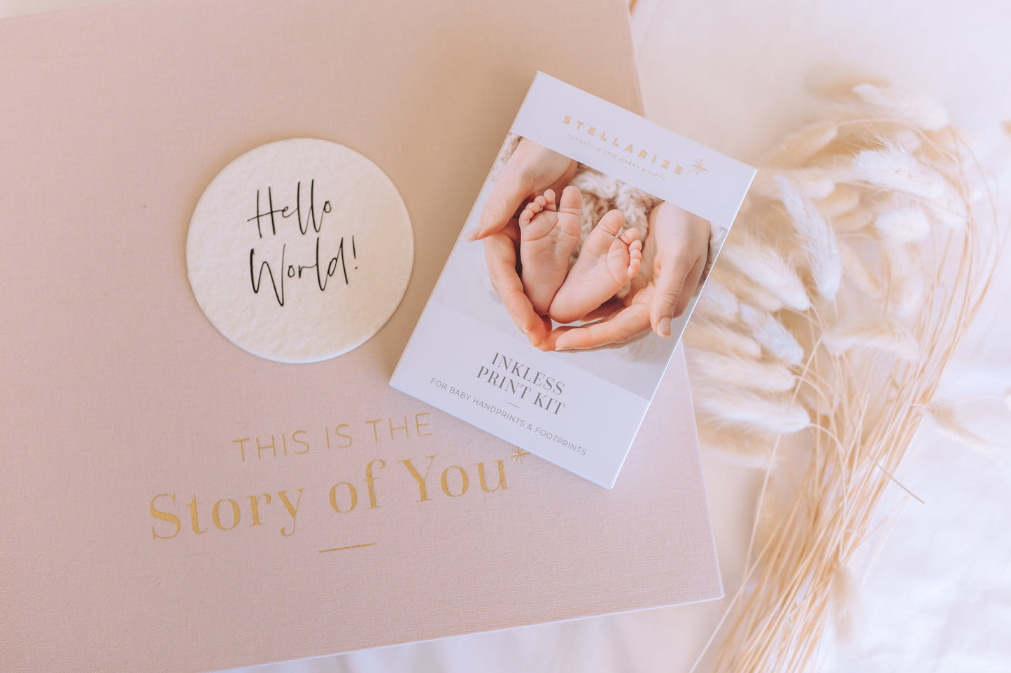 Inkless Print Kit - For Baby's Handprints & Footprints