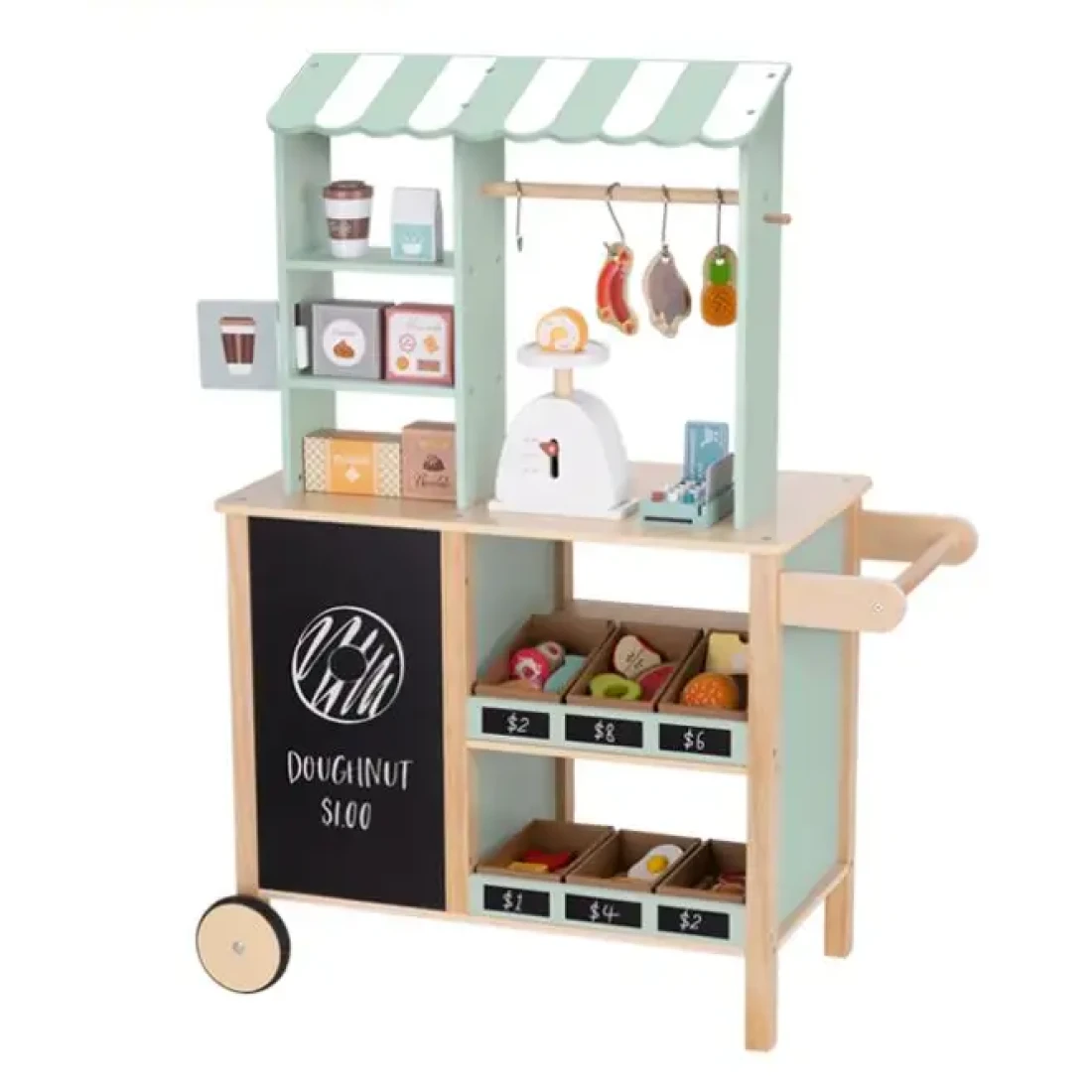 Tooky Toy Wooden Grocery Store