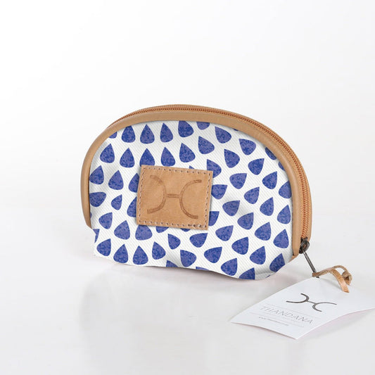 Baby Dummy Bag | Laminated Fabric - Dazling Blue