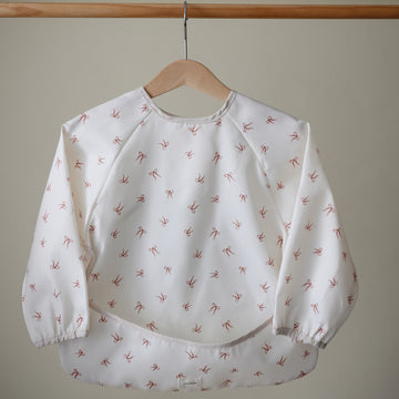 Mushie Long Sleeve Bib - Bows