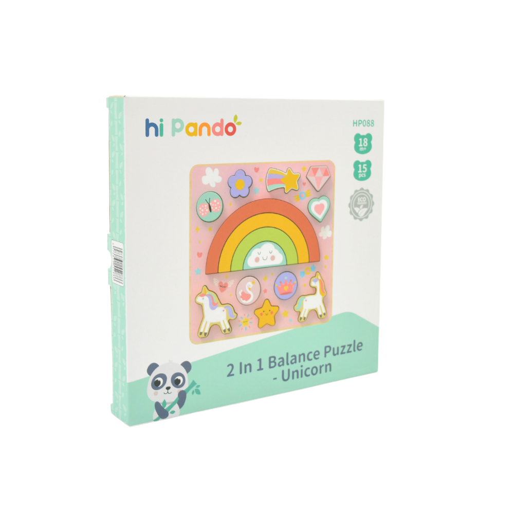 hi Pando – Wooden Puzzle Board – Fantasy Themed – 15pcs