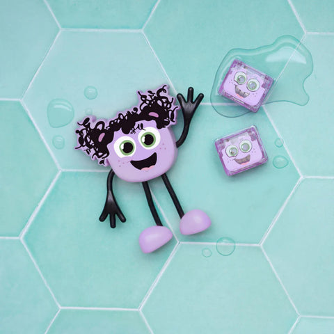 Glo Pals: Water Activated Light-Up Sensory Toys - Lumi (Purple) 3pc