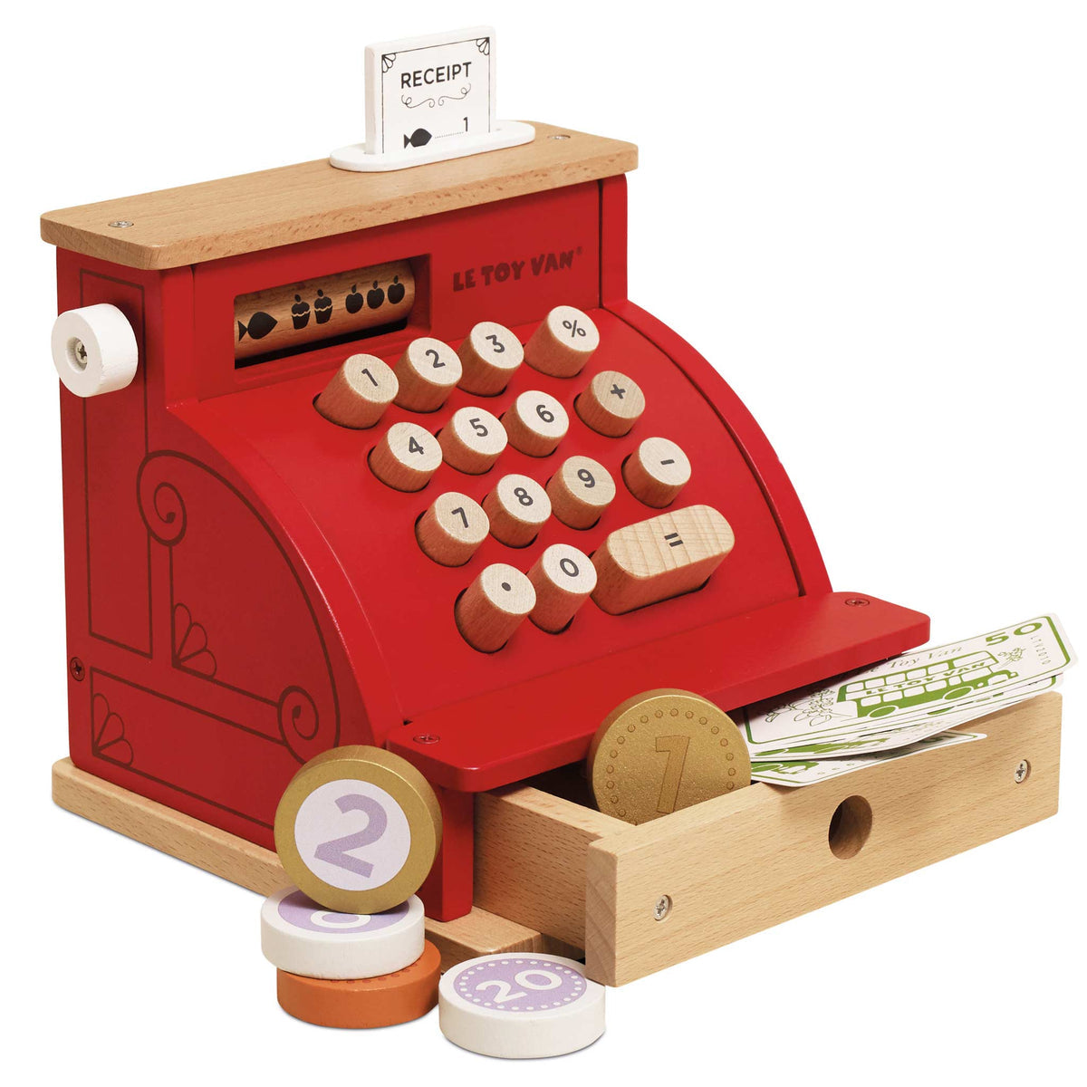 Le Toy Van Shop Till - Cash Register & Money