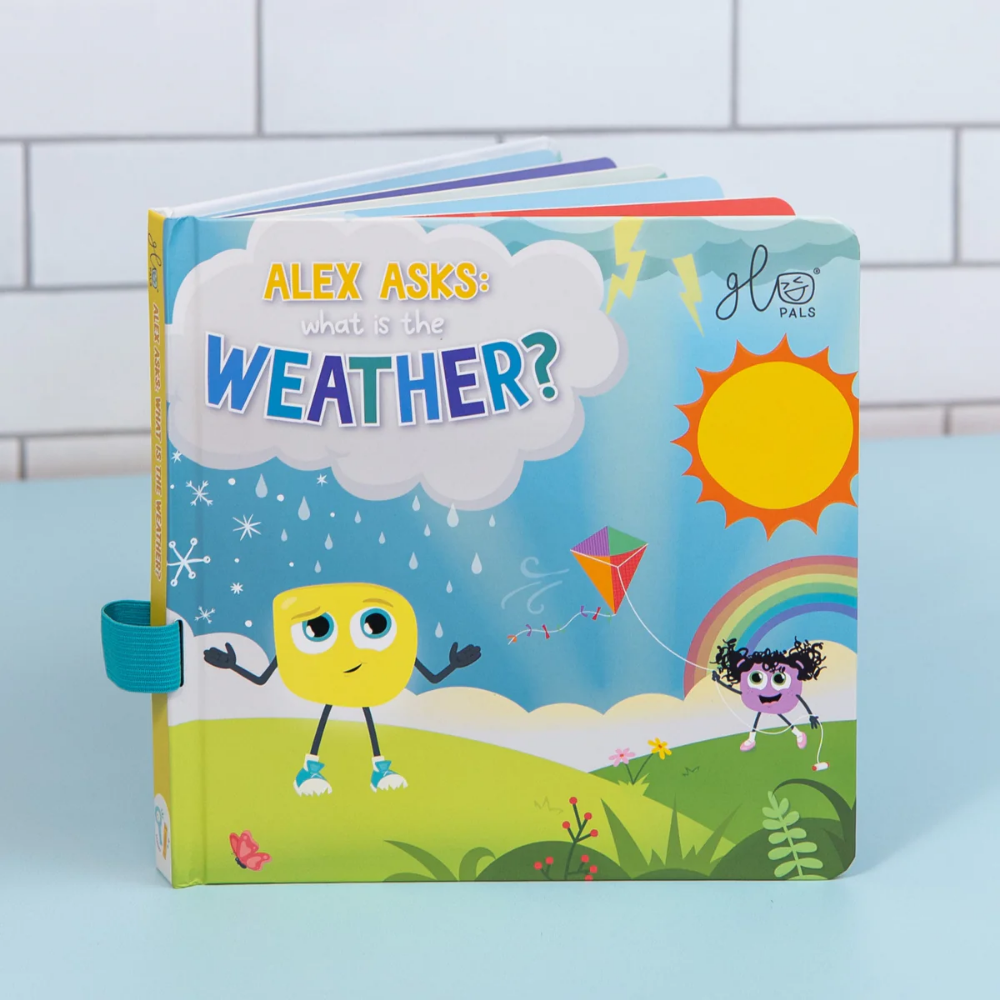 Glo Pals - Light Up Book 3-Pack - Pippa, Blair, and Alex (Dino, Weather, and Backyard)