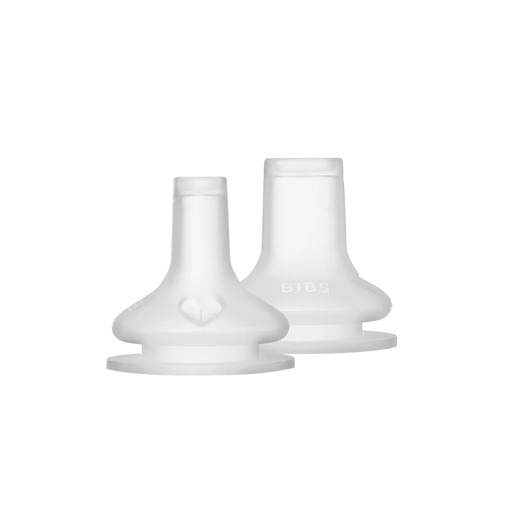 BIBS Bottle Silicone Spout Nipple 2 Pack