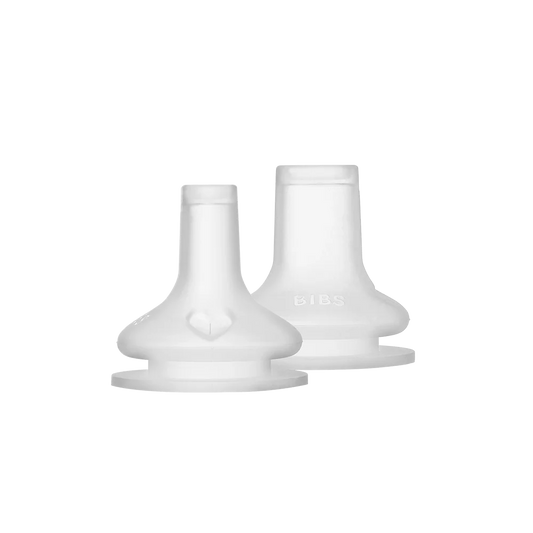 BIBS Bottle Silicone Spout Nipple 2 Pack