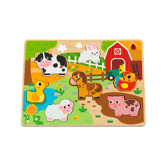 hi Pando Chunky Puzzle - Farm
