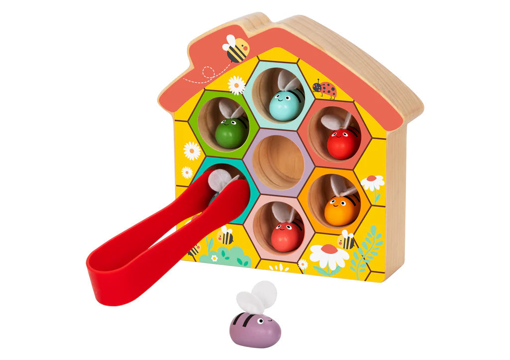 Wooden Beehive Play Set