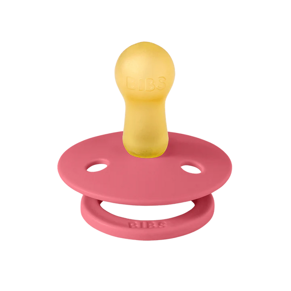 BIBS Colour Pacifiers / Dummies - Coral