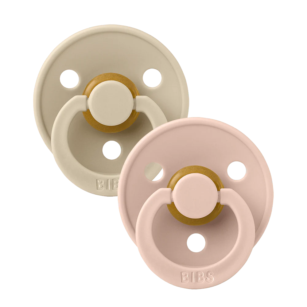 BIBS Colour 2 Pack - Blush/ Vanilla