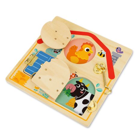 Tooky Toy Latches Activity Board