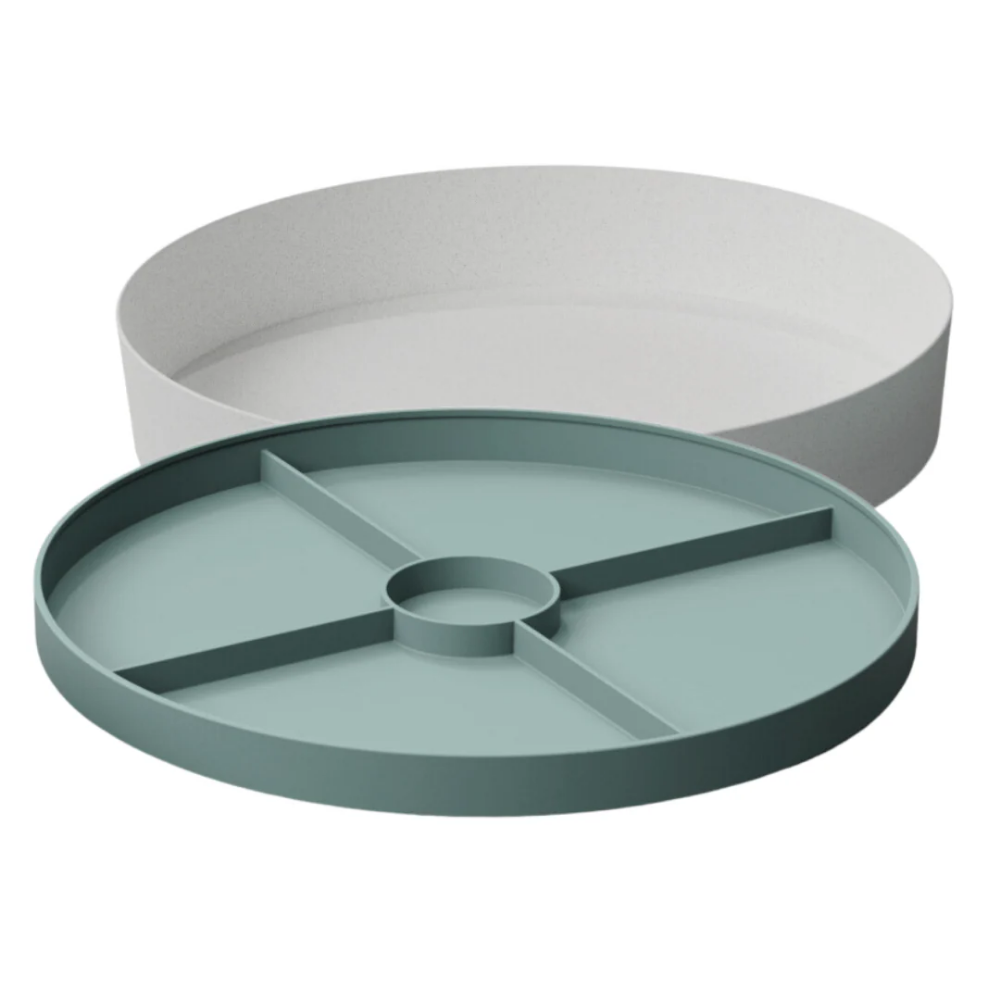 Jellystone Designs - Sensory Tray Play with Illustrated Silicone Lid - Sage