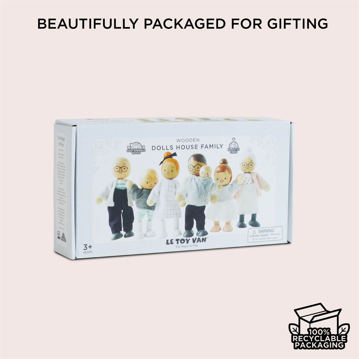 Le Toy Van Wooden Dolls House Family