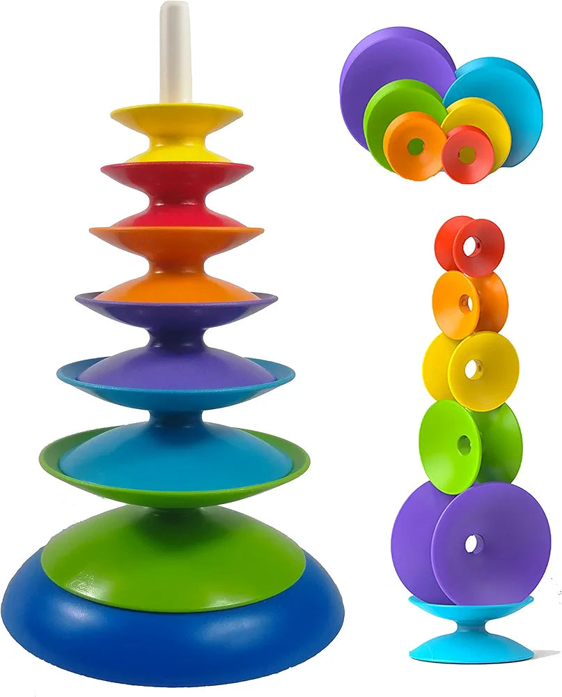 Rainbow Spinning Wheel Toy