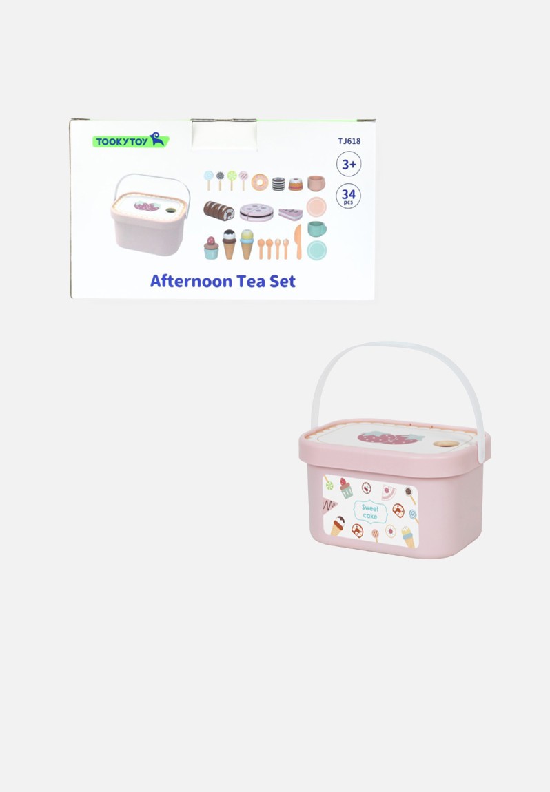 Tooky Toy Wooden Picnic Tea Set