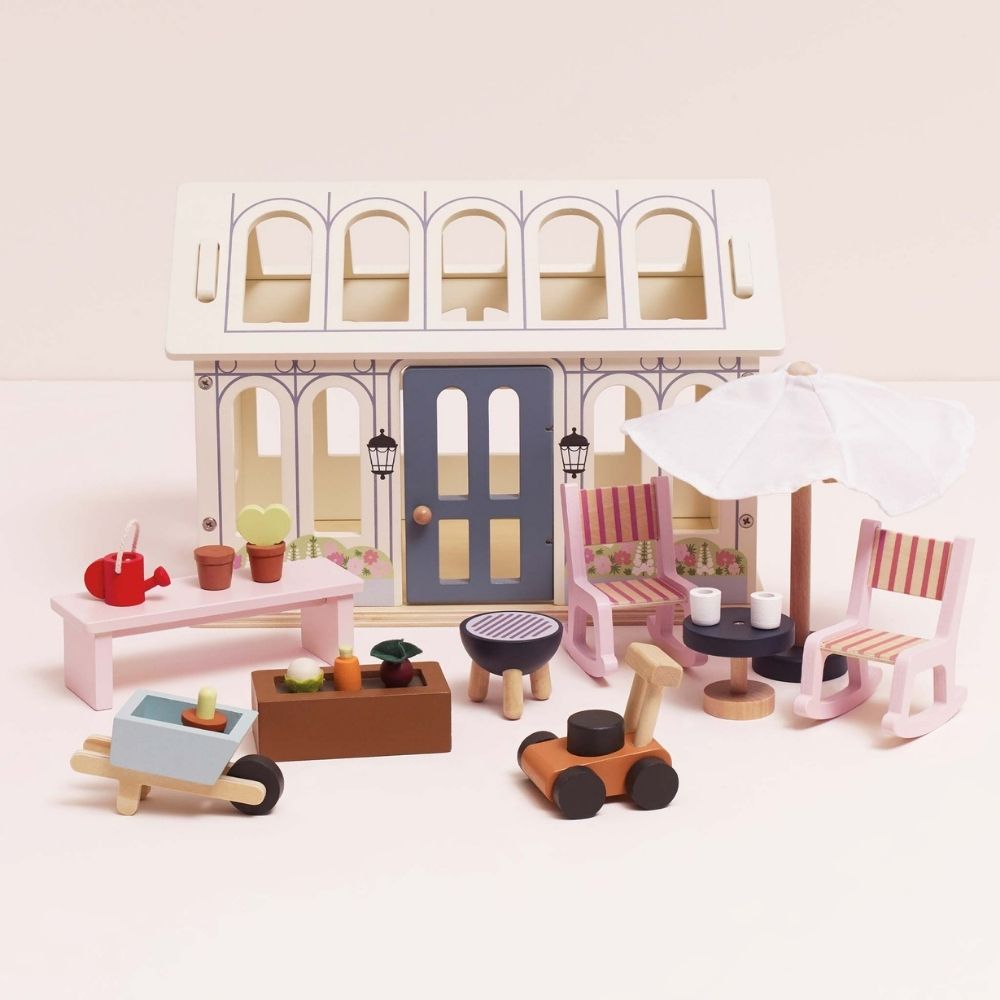 Le Toy Van Dolls House Conservatory Playset