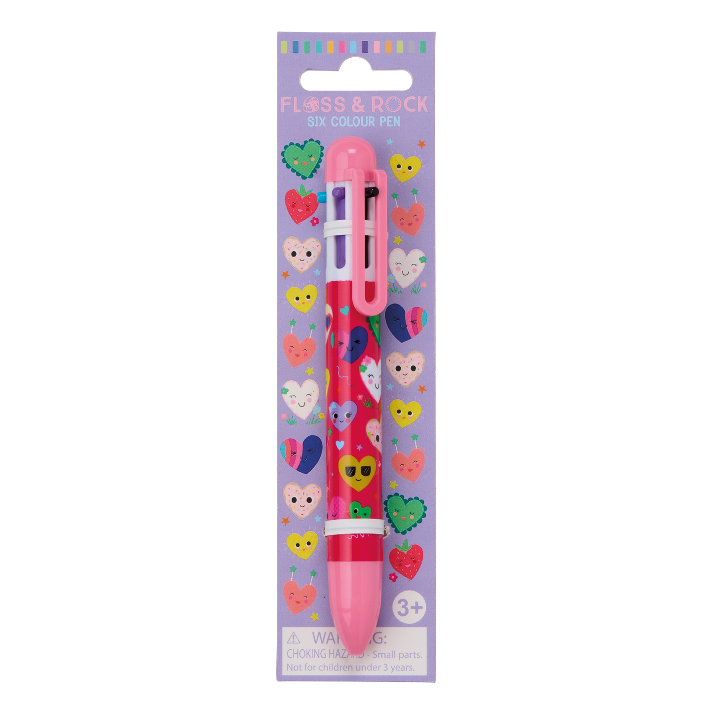 Floss & Rock Six Colour Pen