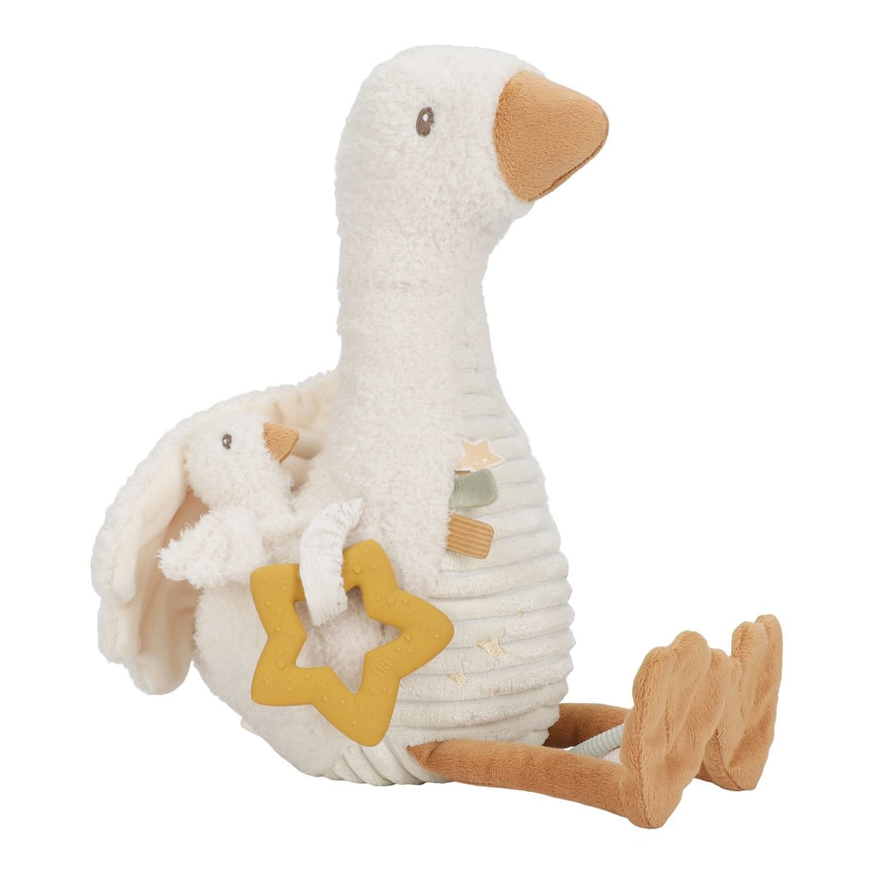 Little Dutch Activity Cuddle Goose Newborn Naturals