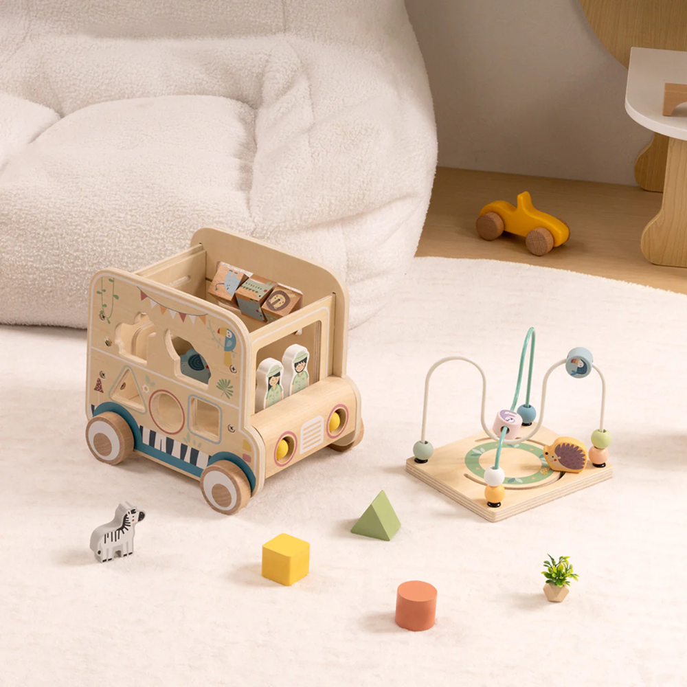 TookyToy - Hunting Vehicle Play Cube Activity Toy
