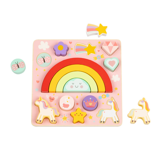 hi Pando – Wooden Puzzle Board – Fantasy Themed – 15pcs