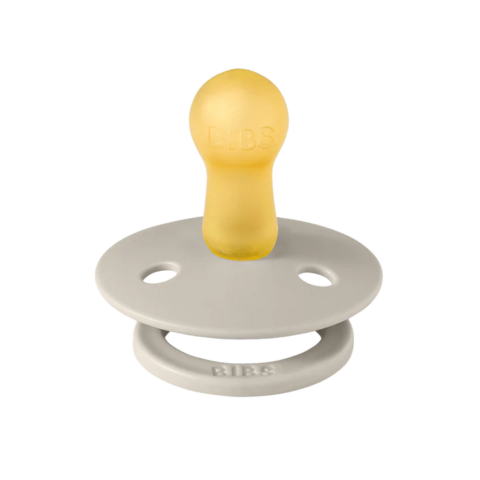 BIBS Colour Pacifiers / Dummies 4 Pack - Ivory/Sand/Vanilla/Dark Oak