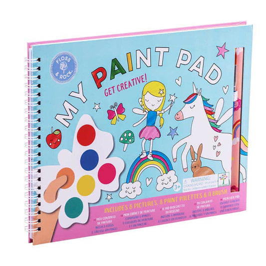 Floss & Rock Paint Pad Rainbow Fairy