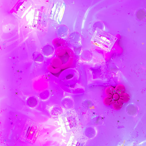 Glo Pals: Water Activated Light-Up Sensory Cubes - Princess Ida (Pink) 4pc