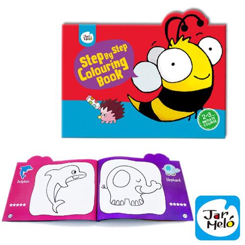 Jarmelo Step-by-Step  Colouring Book