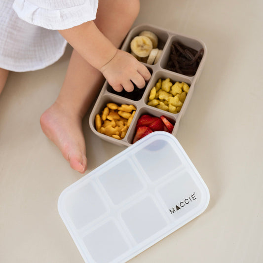 MACCIE cube + cruz snackle box + freezer tray